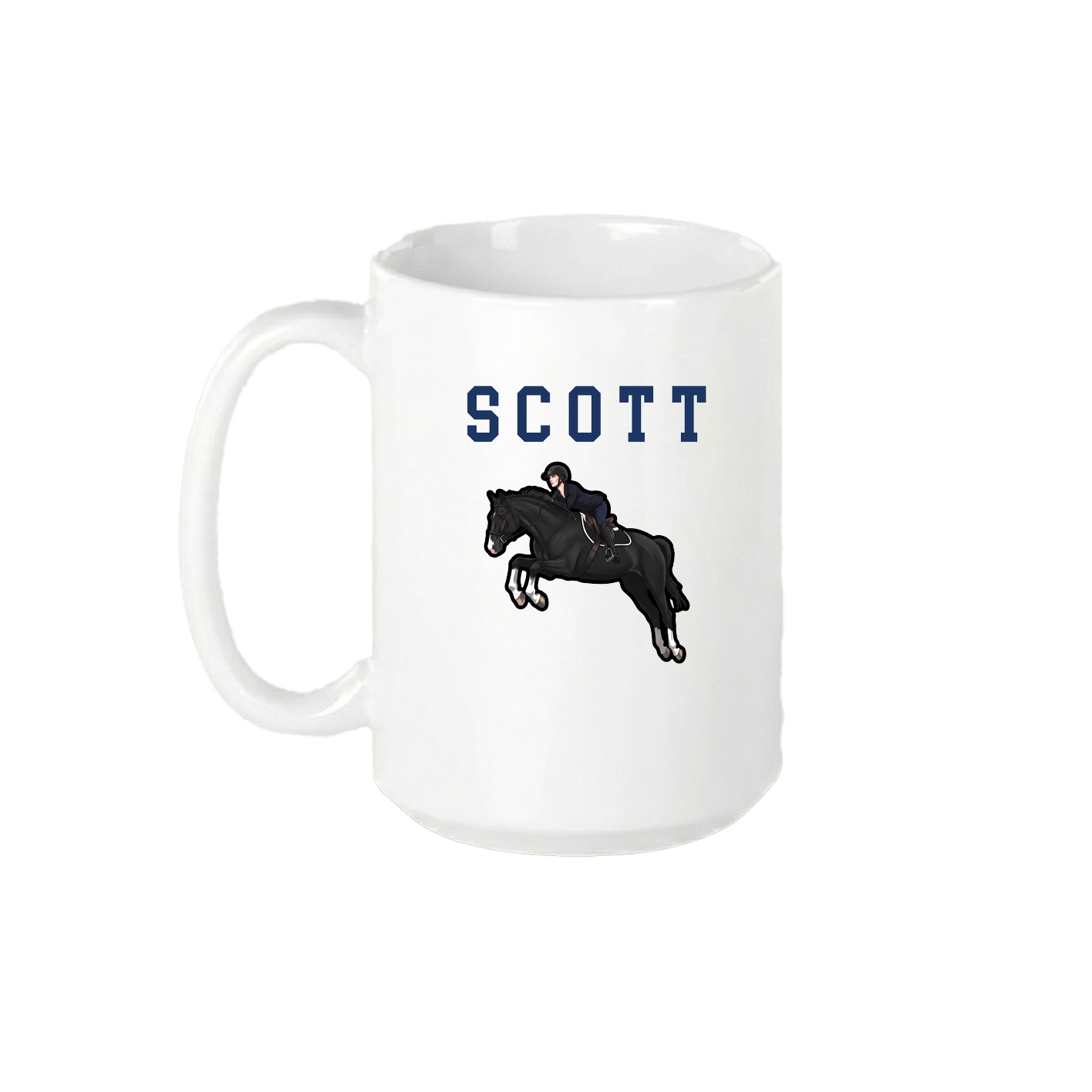 15oz Coffee Mug — Shirsey in White