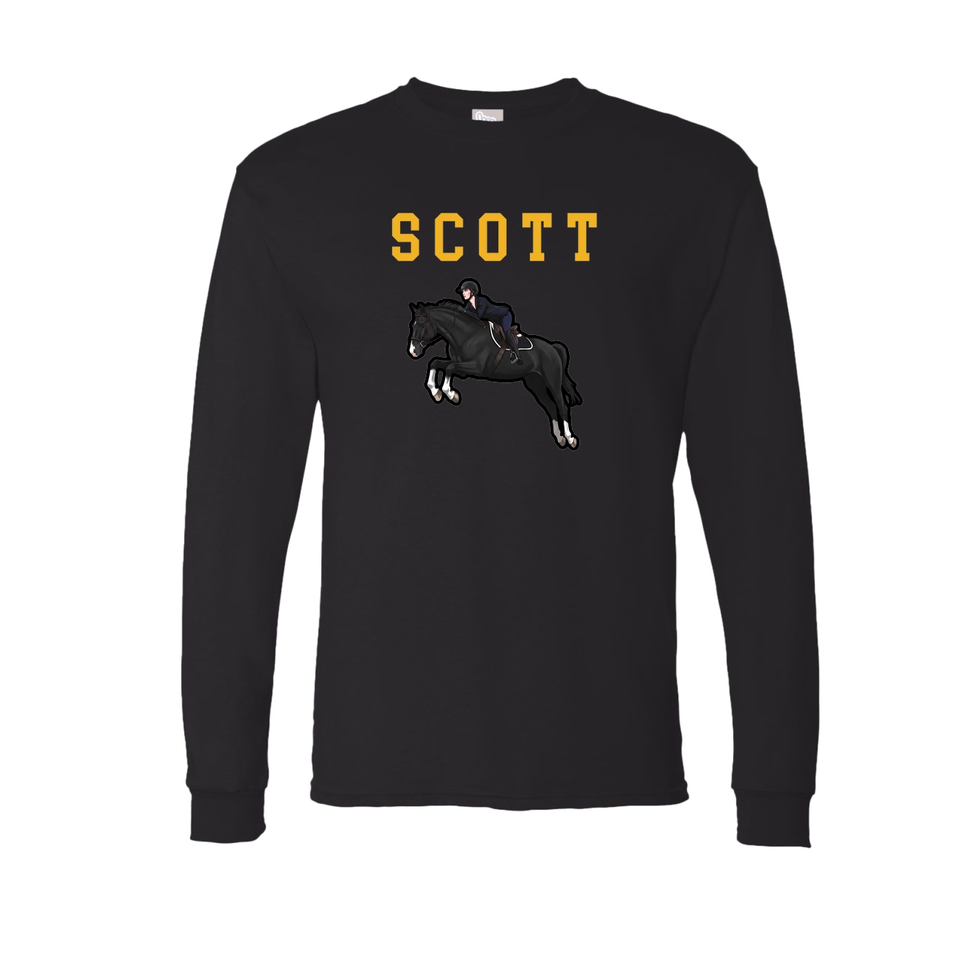 Long Sleeve Tee — Shirsey in Black