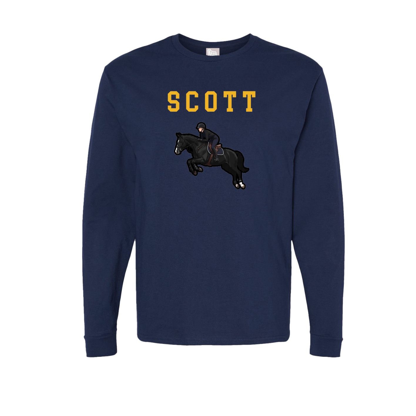 Long Sleeve Tee — Shirsey in Navy