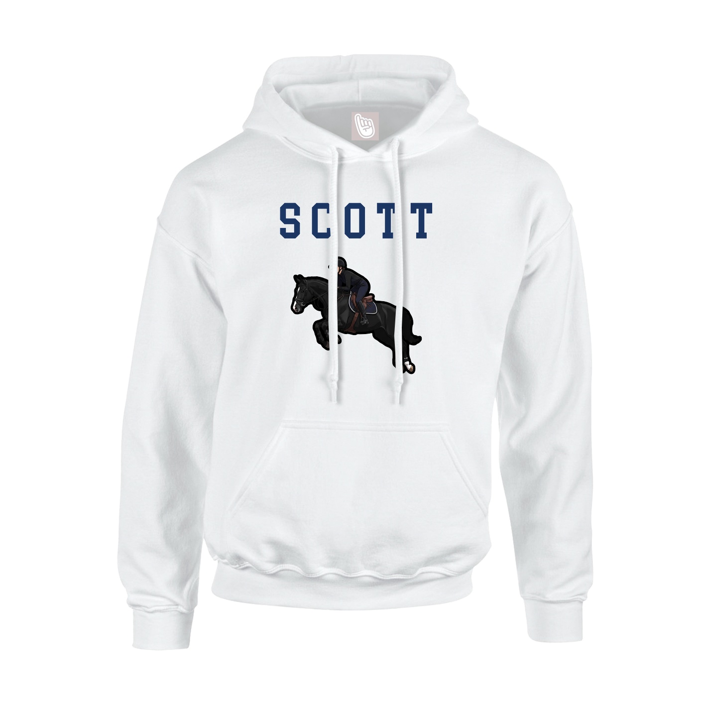 Youth Hoodie — Shirsey in White