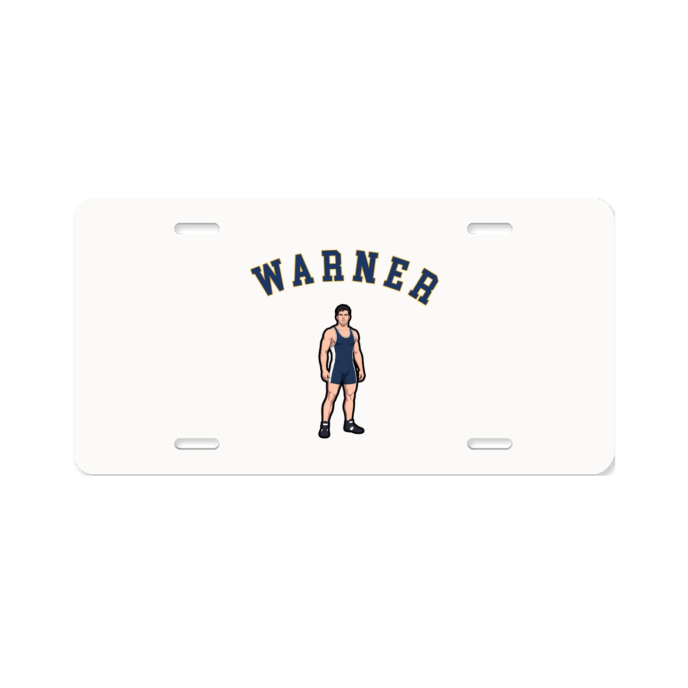 License Plate — Shirsey Arch in Classic