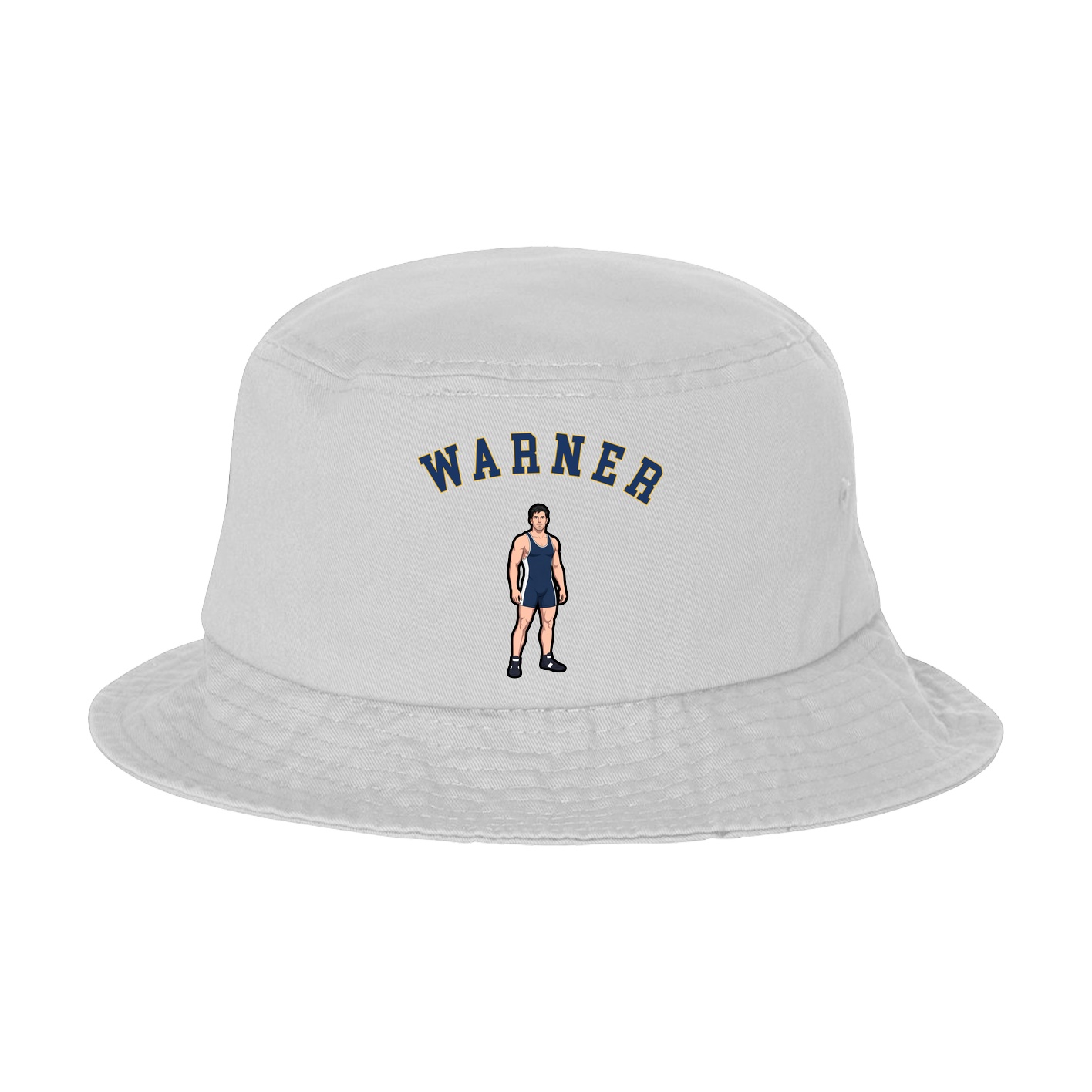 Bucket Cap — Shirsey Arch in White