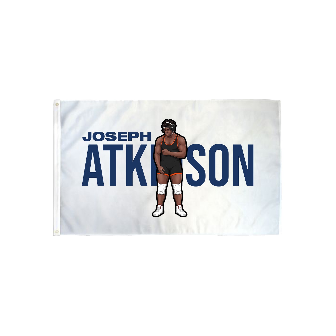 3x5 Flag — Player Name in Classic