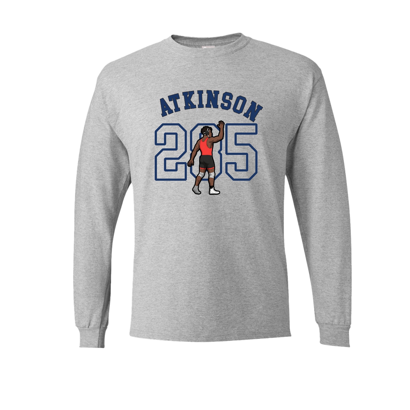 Long Sleeve Tee — Shirsey Arch in Grey