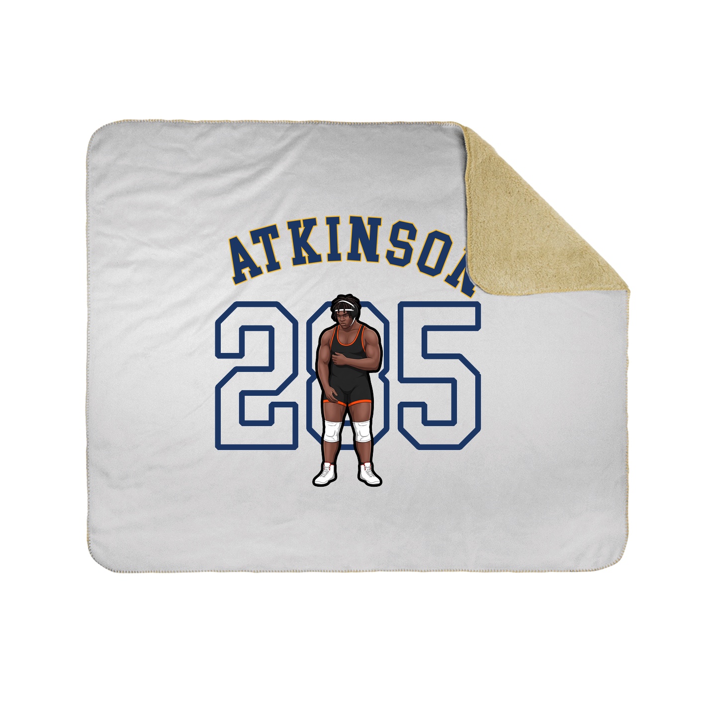 Throw Blanket — Shirsey Arch in White