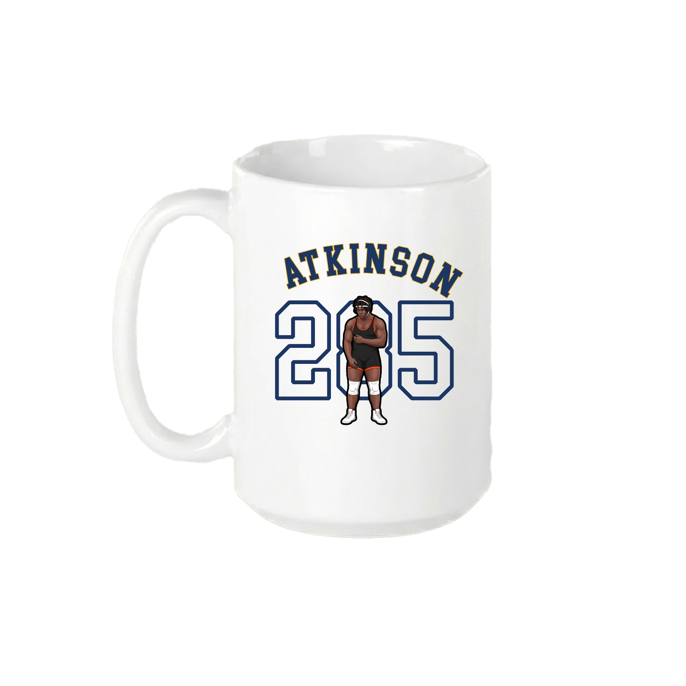 15oz Coffee Mug — Shirsey Arch in White