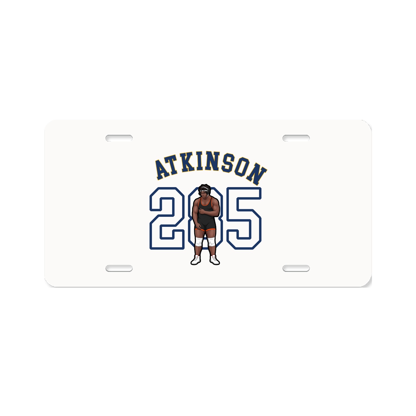 License Plate — Shirsey Arch in Classic