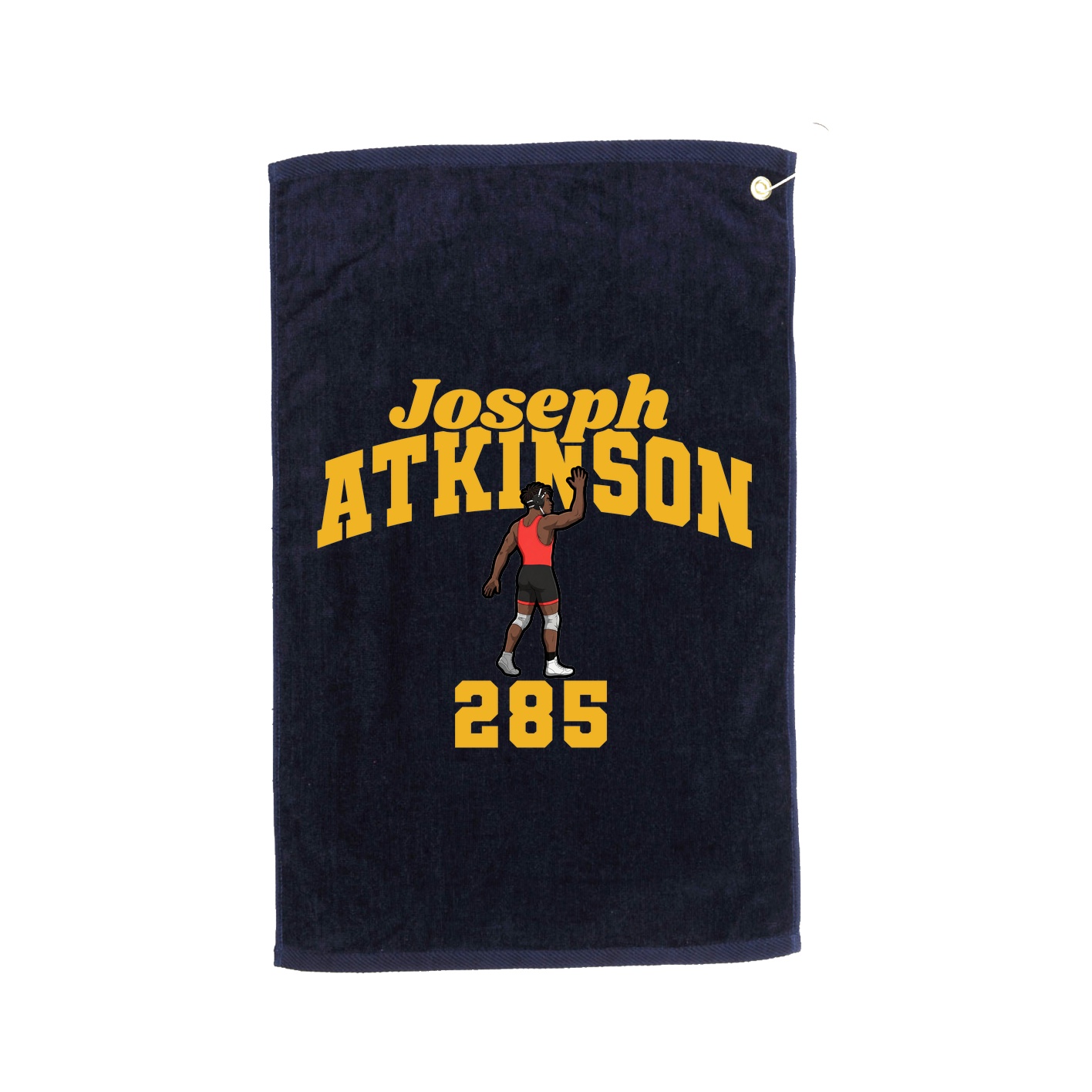 Golf Towel — Signature Arch in Navy