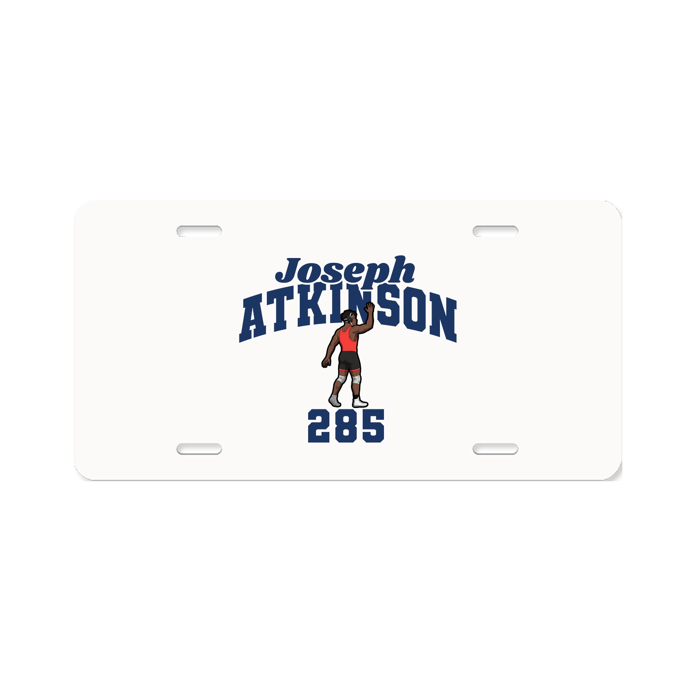License Plate — Signature Arch in Classic
