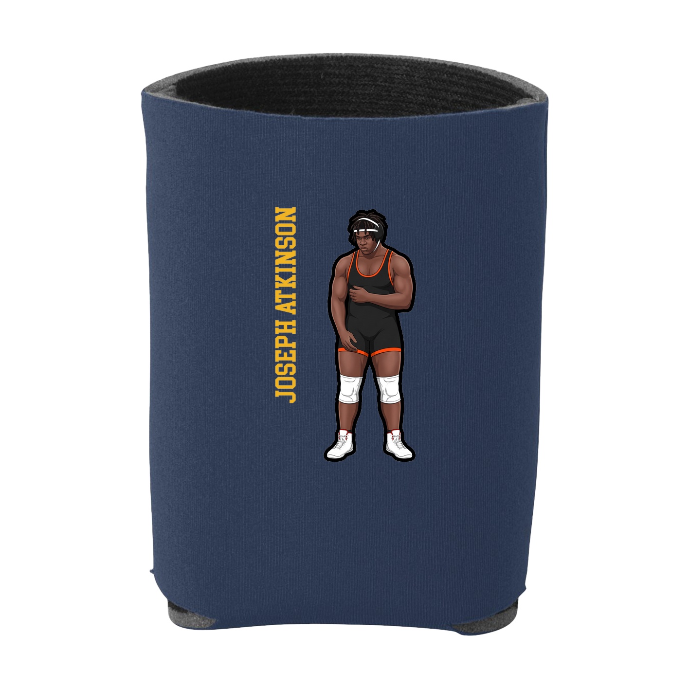 Can Holder — Name Vertical in Navy