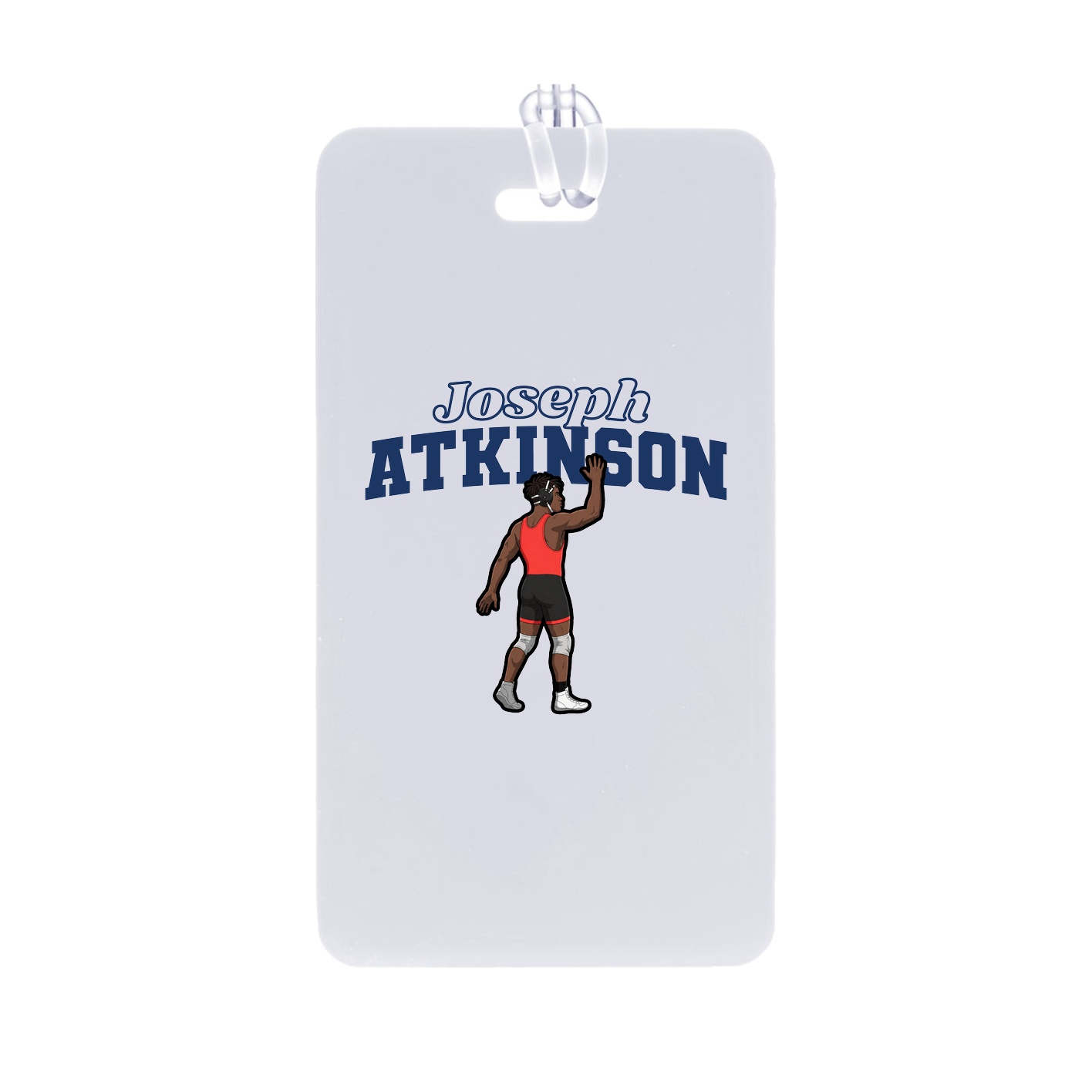 Bag Tag — Name Arch in Classic