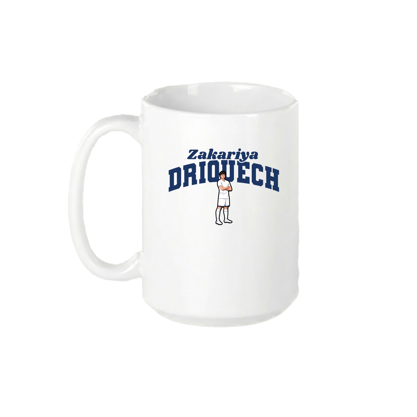 15oz Coffee Mug — Signature Arch in White