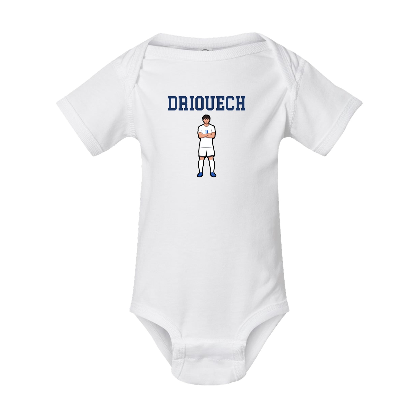 Baby Onesie — Shirsey in White