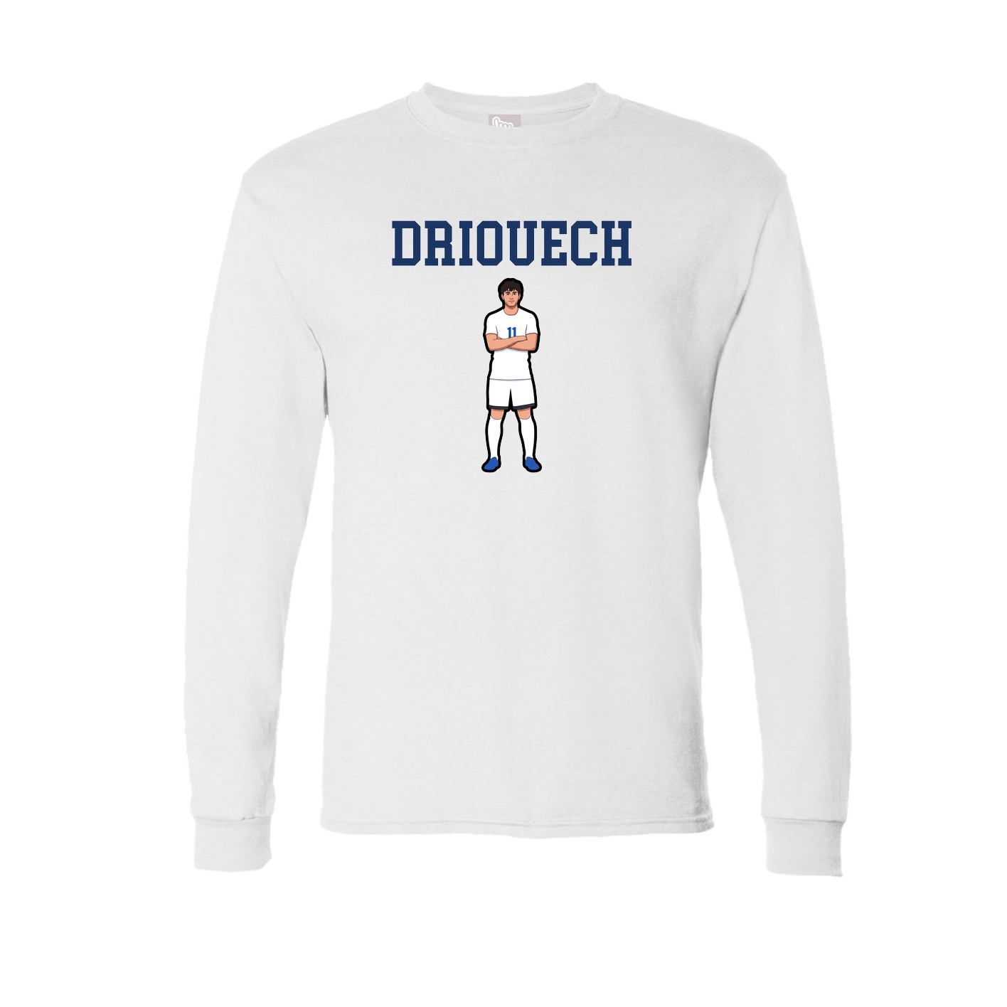 Long Sleeve Tee — Shirsey in White