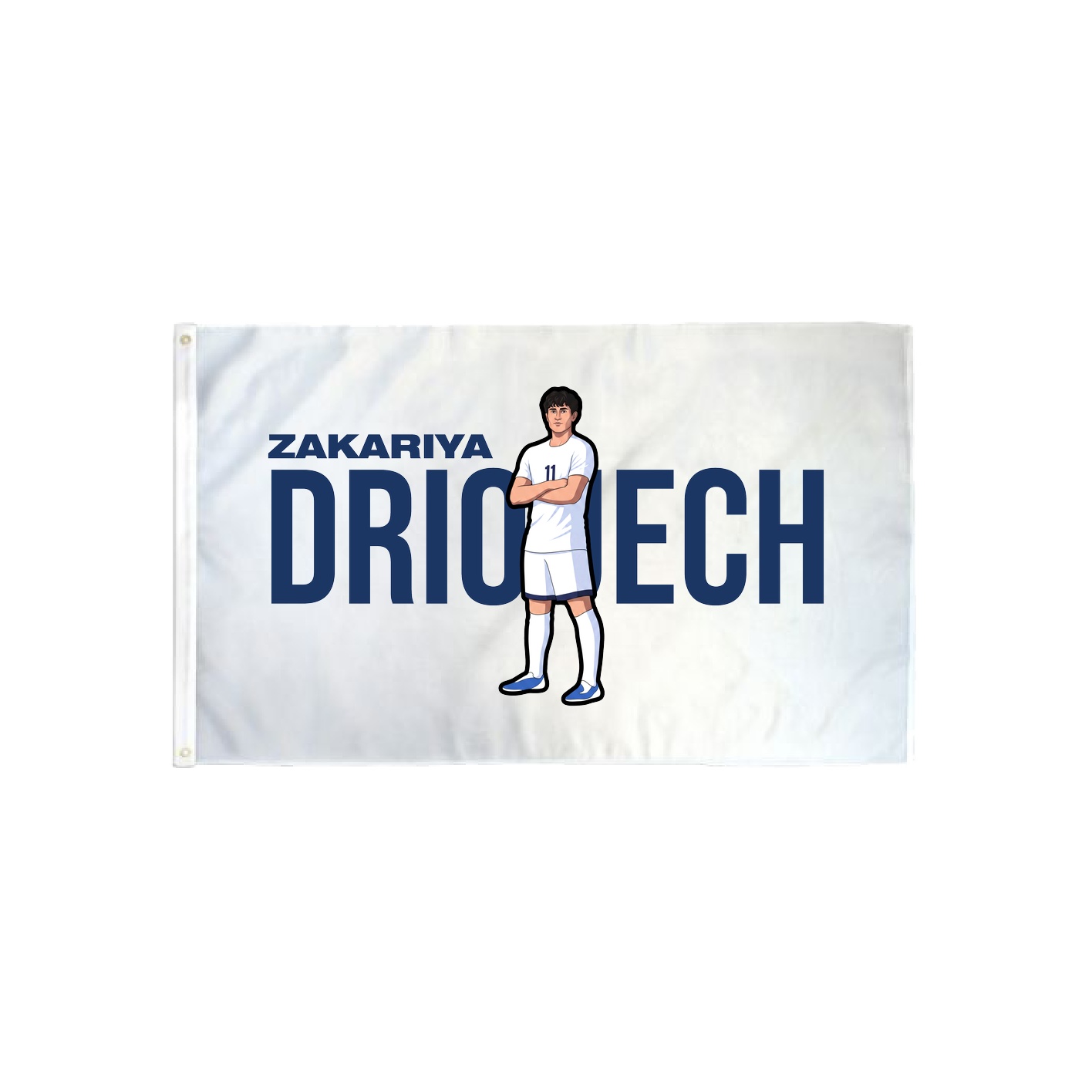 3x5 Flag — Player Name in Classic