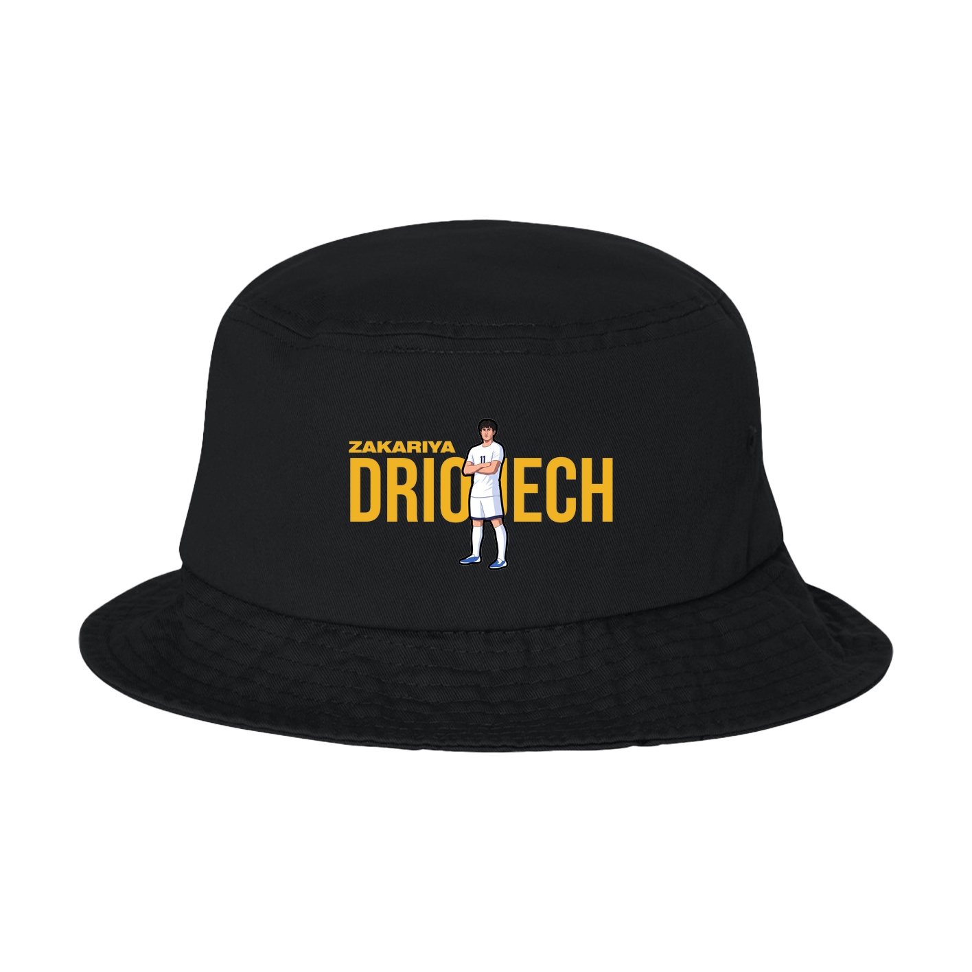 Bucket Cap — Player Name in Black