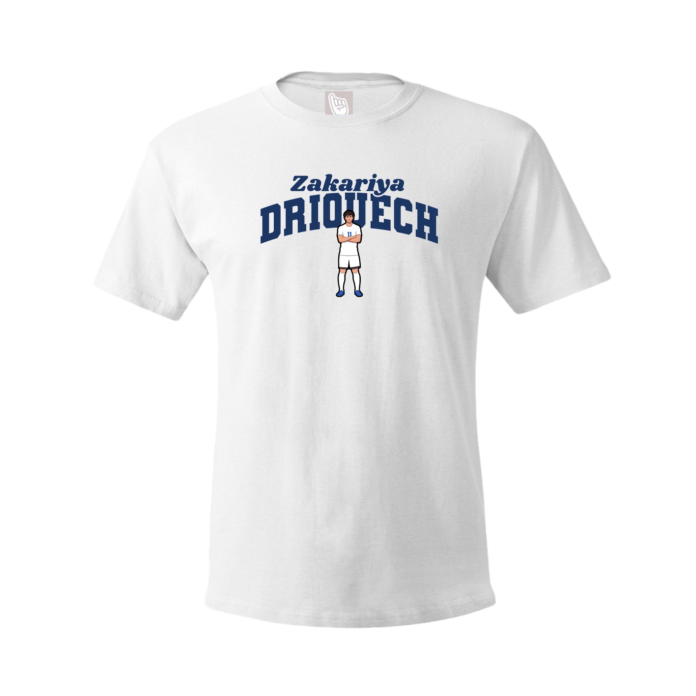 Youth Tee — Signature Arch in White