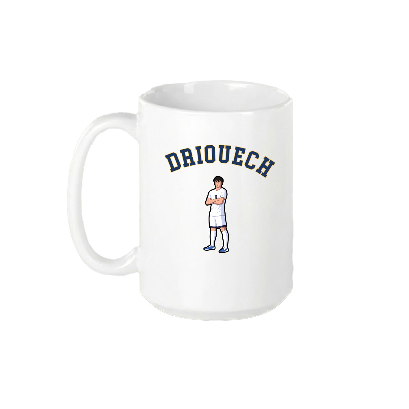 15oz Coffee Mug — Shirsey Arch in White