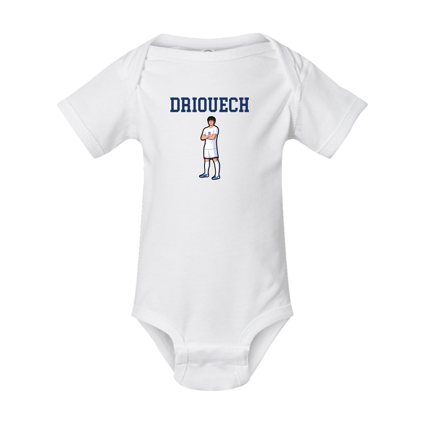 Baby Onesie — Shirsey in White
