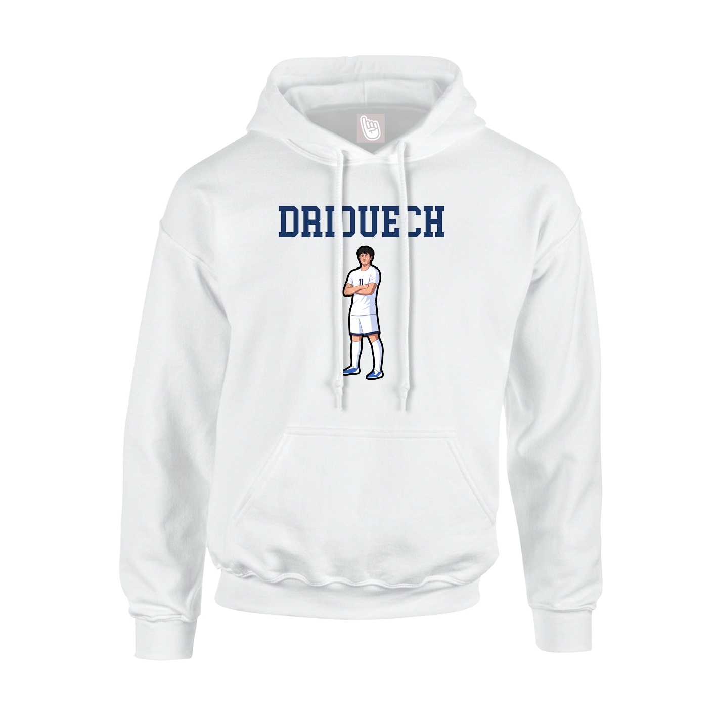 Youth Hoodie — Shirsey in White
