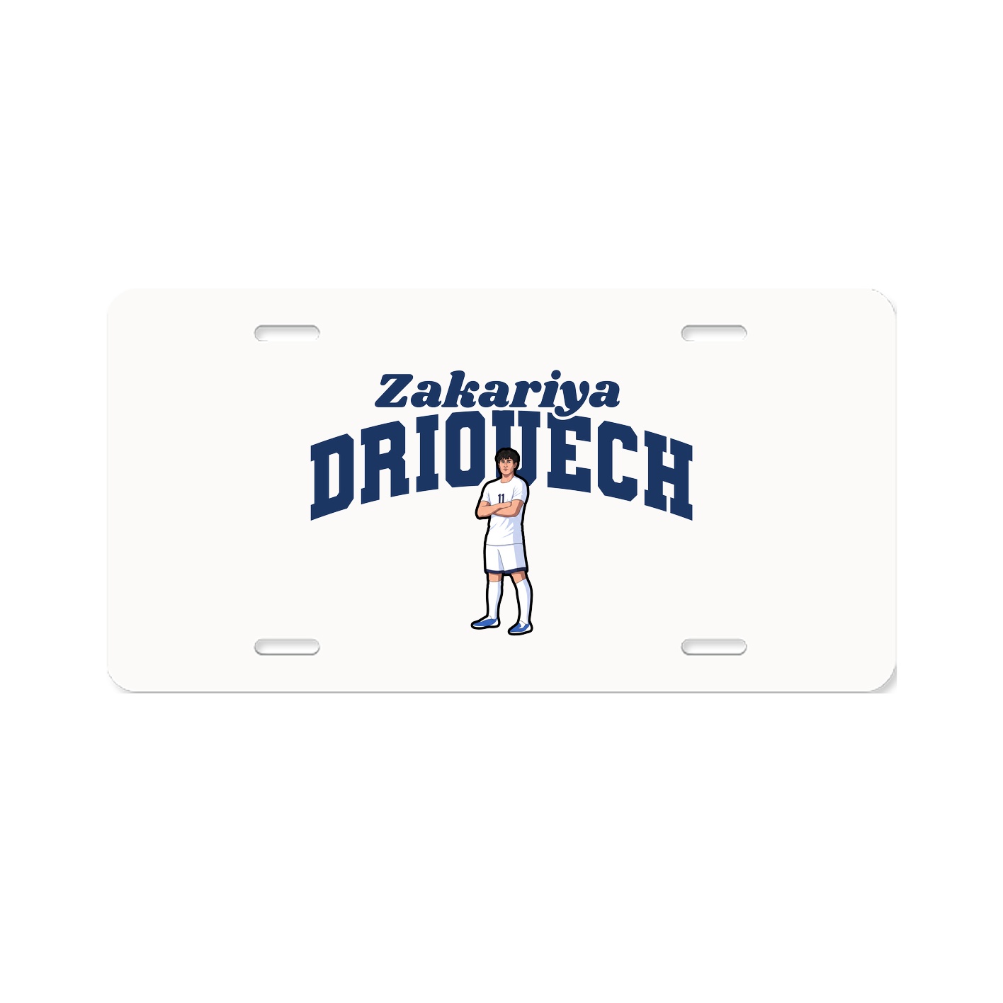 License Plate — Signature Arch in Classic