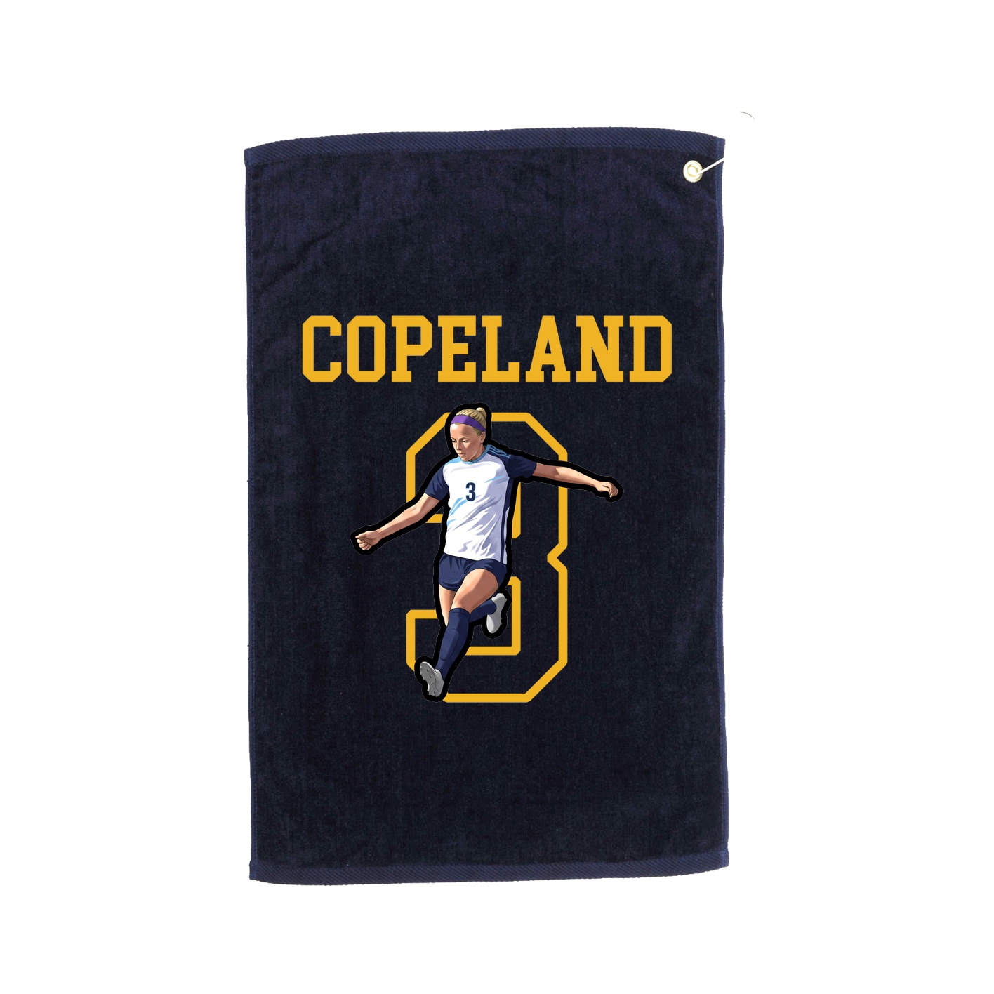 Golf Towel — Shirsey in Navy