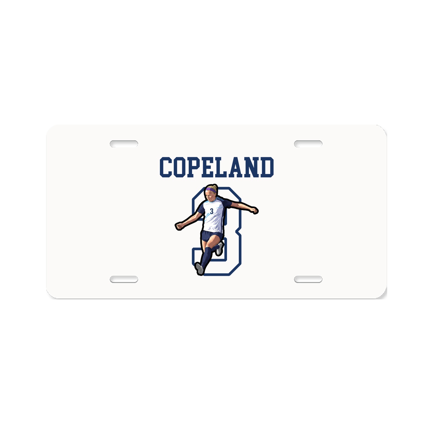 License Plate — Shirsey in Classic