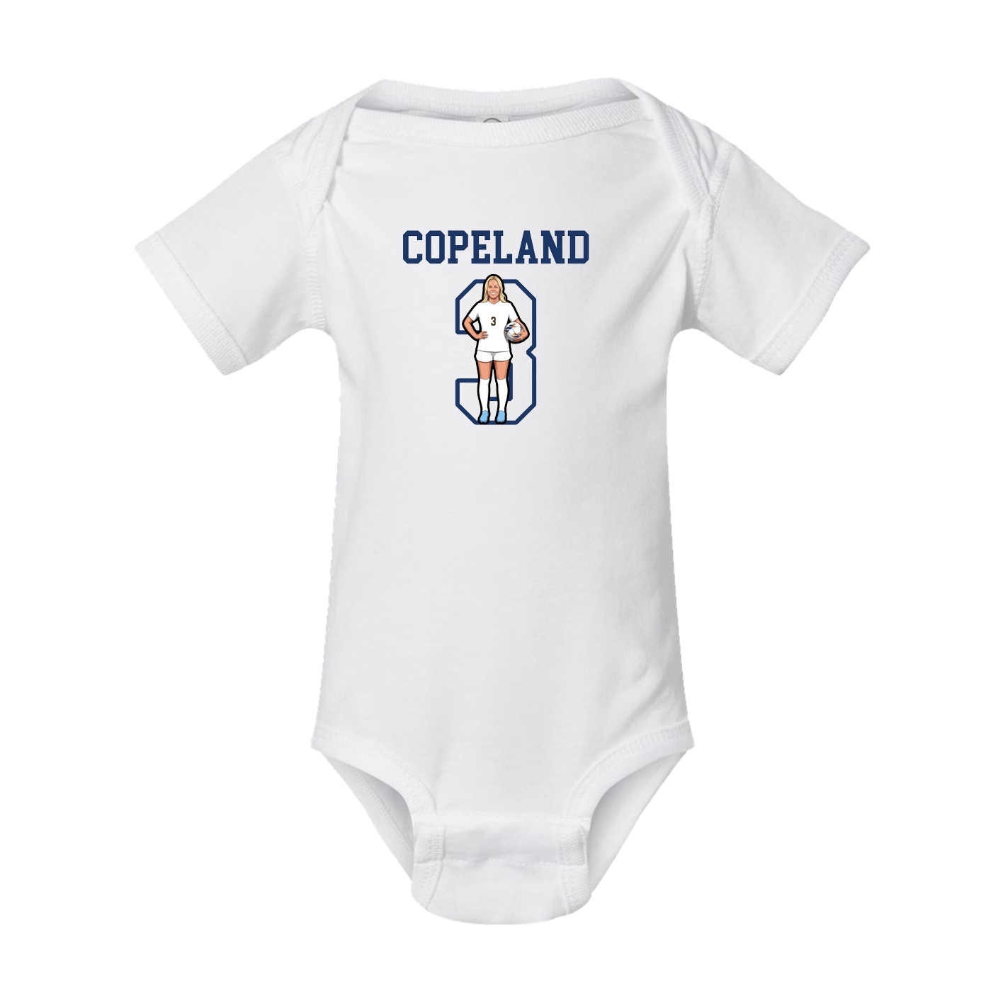 Baby Onesie — Shirsey in White