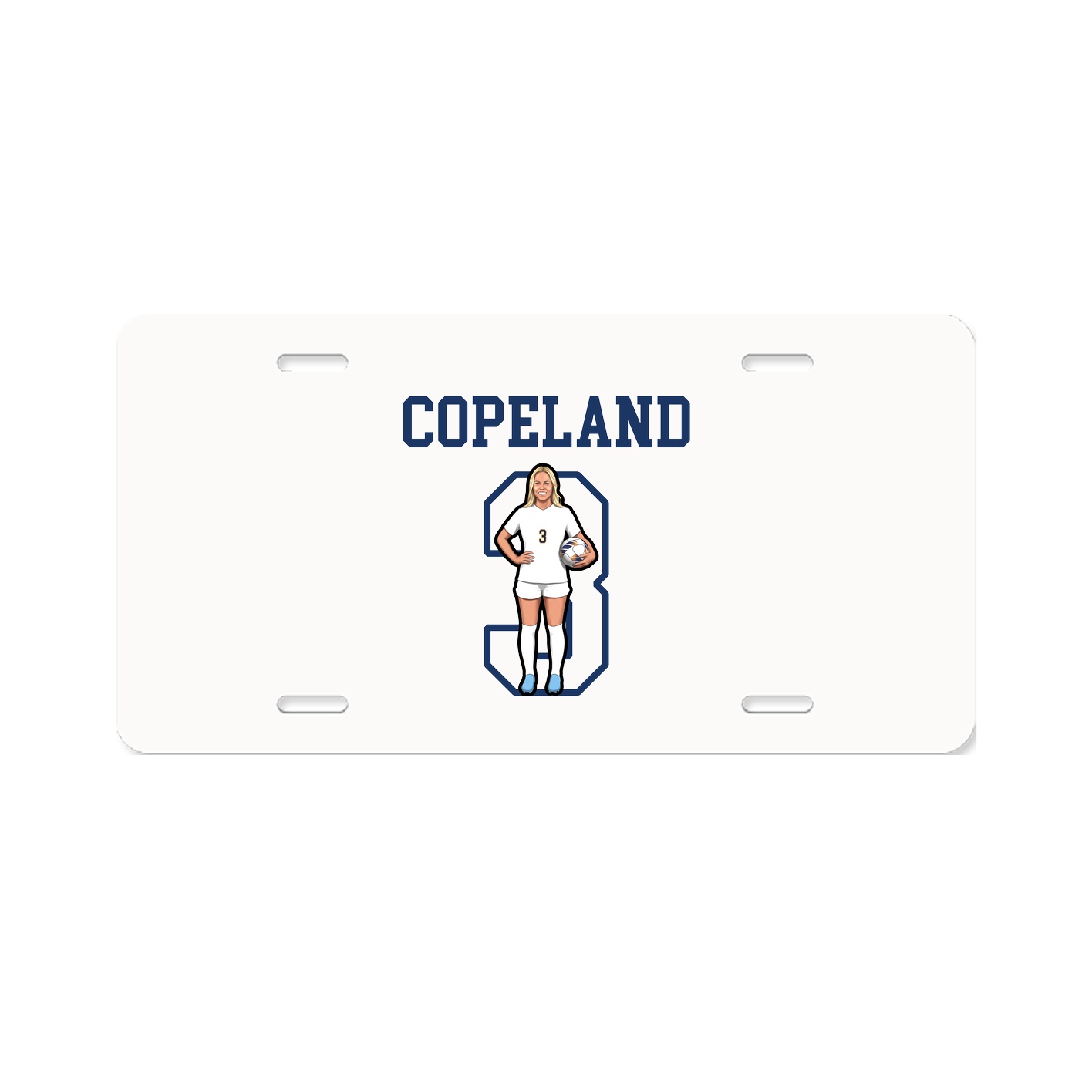 License Plate — Shirsey in Classic