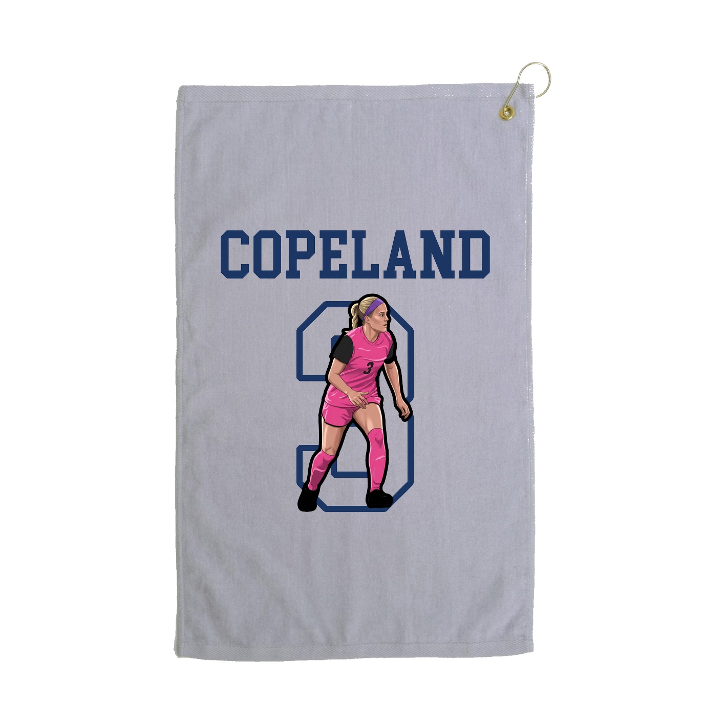 Golf Towel — Shirsey in Grey
