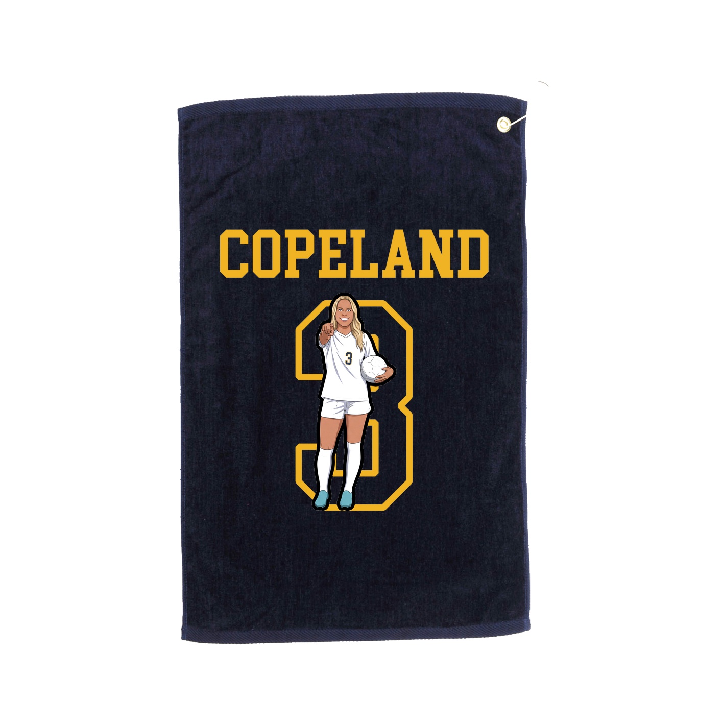 Golf Towel — Shirsey in Navy