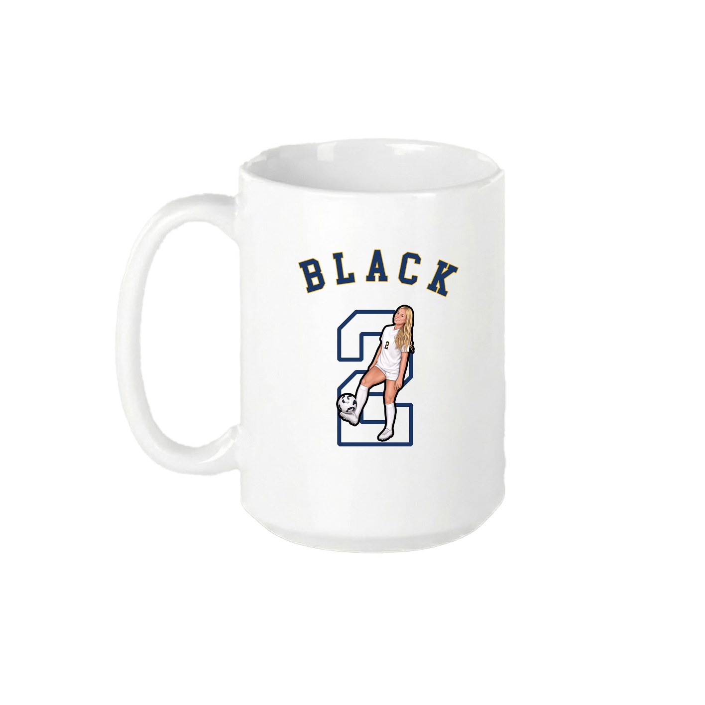 15oz Coffee Mug — Shirsey Arch in White