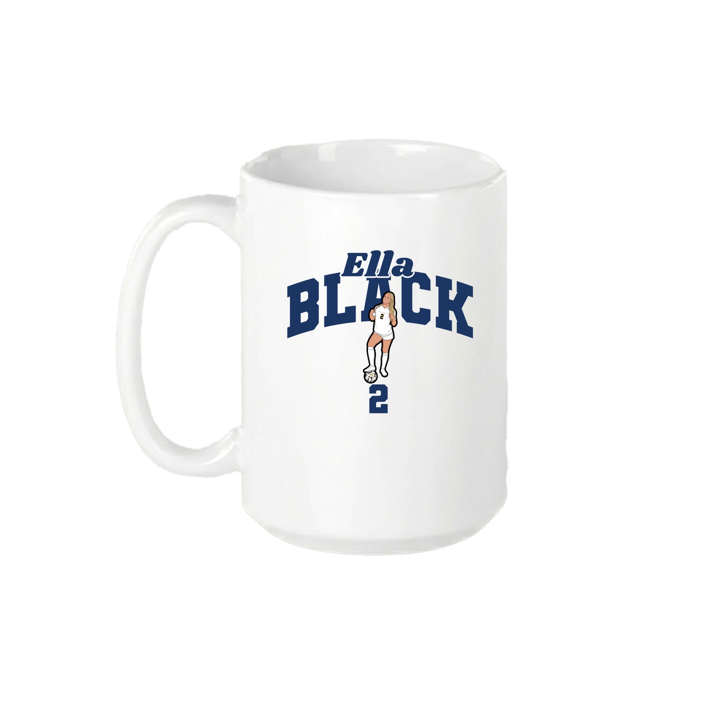 15oz Coffee Mug — Signature Arch in White