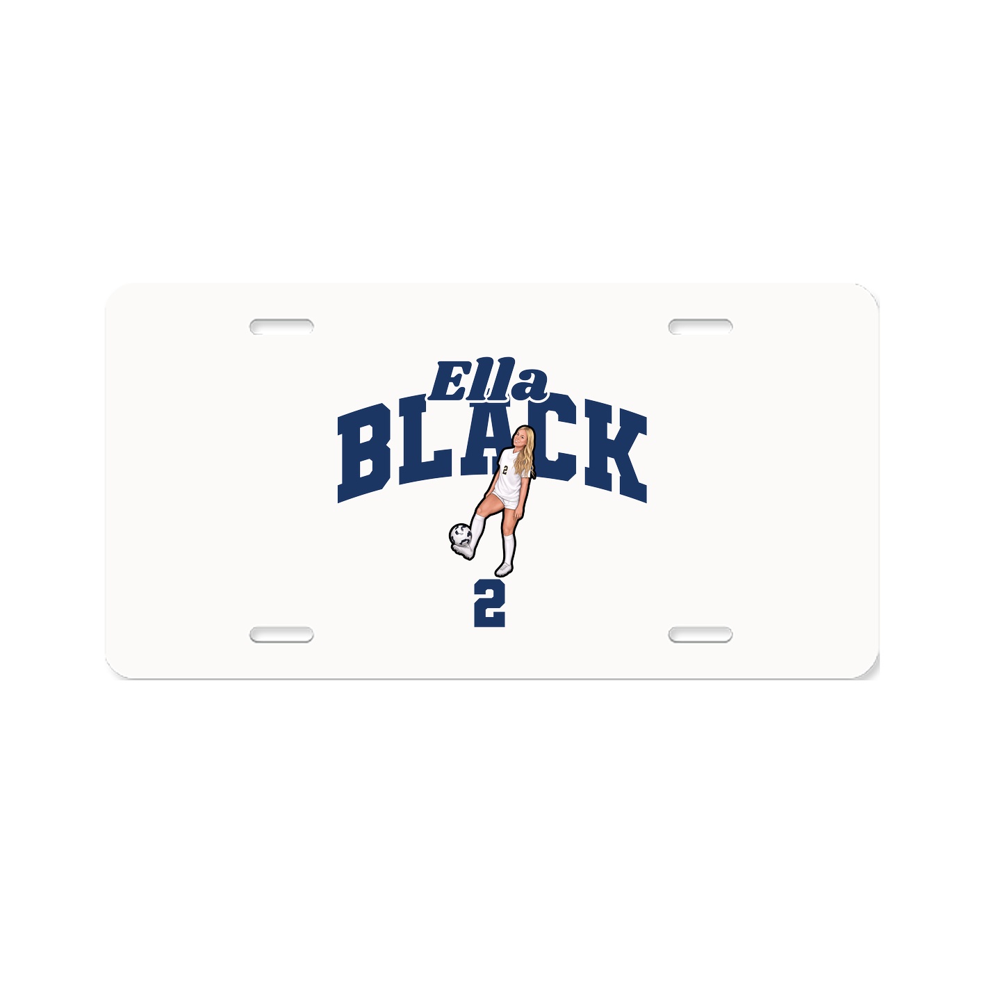 License Plate — Signature Arch in Classic