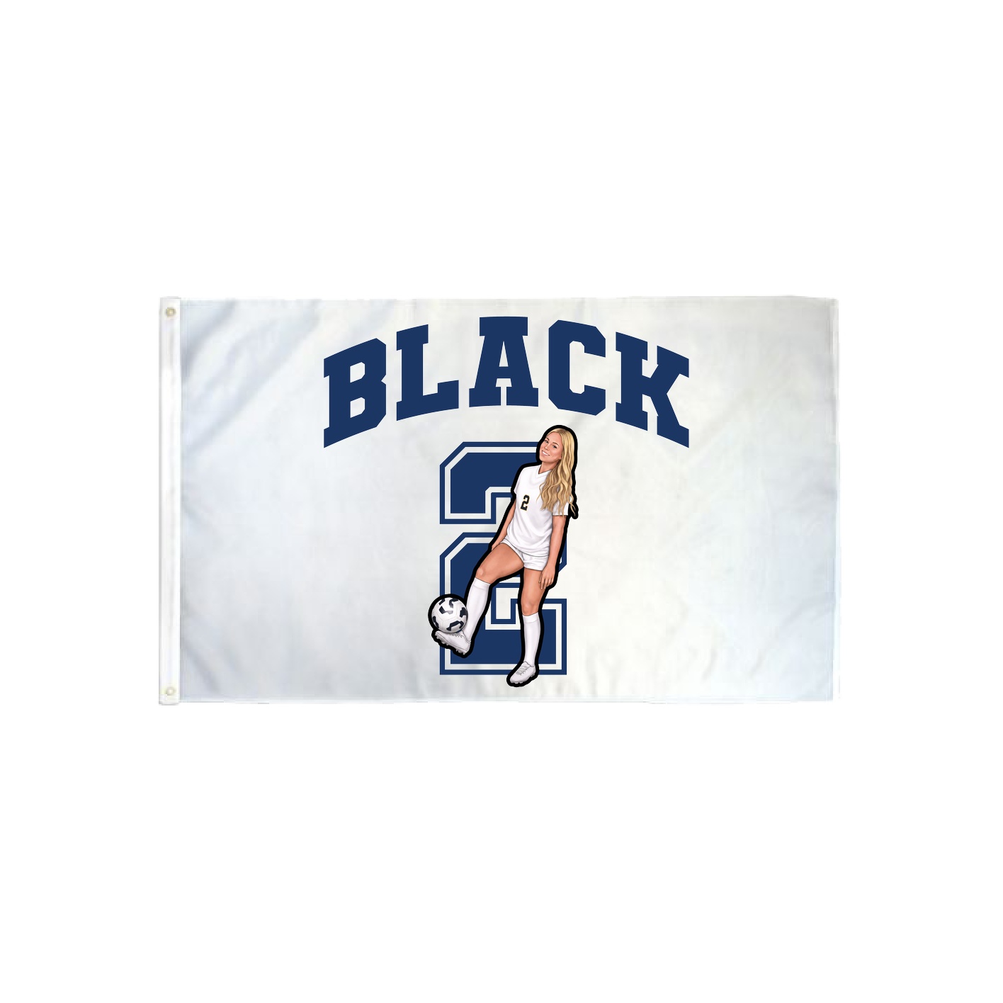 3x5 Flag — Number in Classic