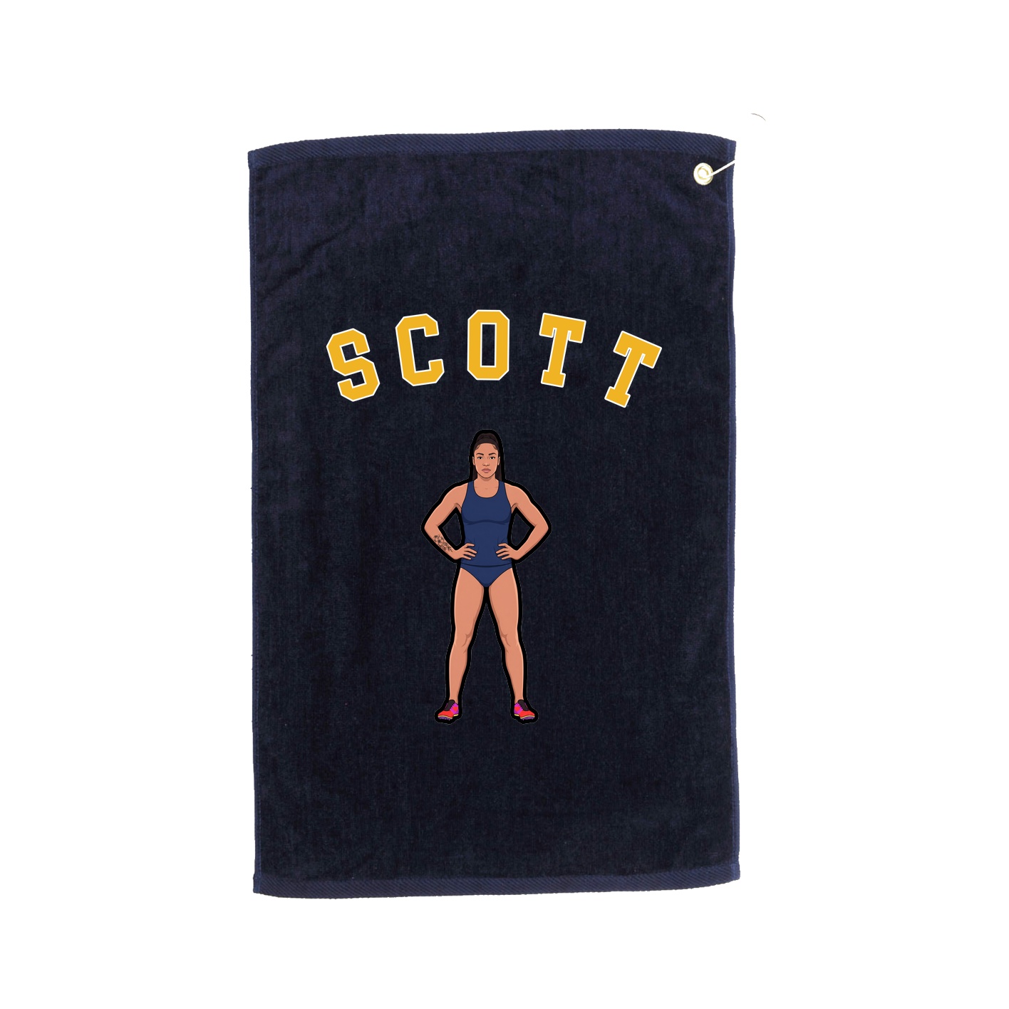 Golf Towel — Shirsey Arch in Navy
