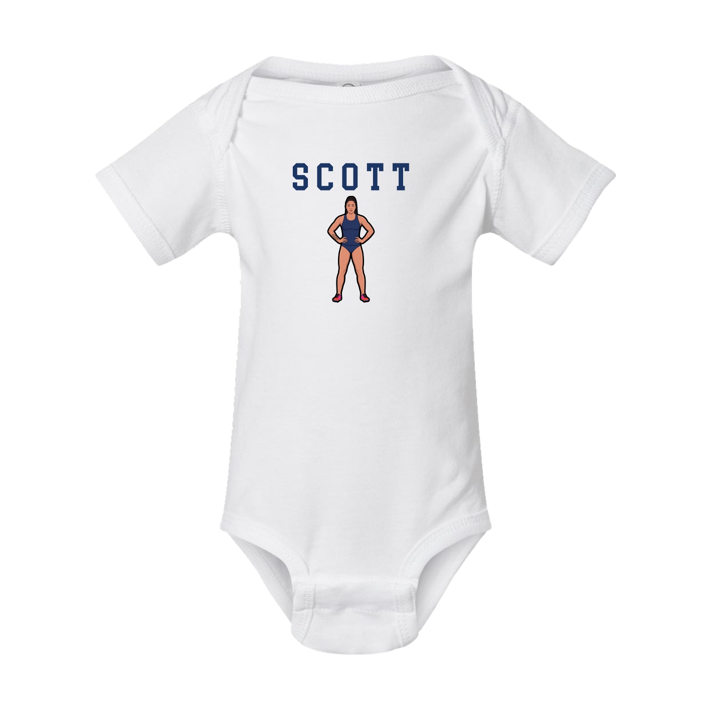 Baby Onesie — Shirsey in White