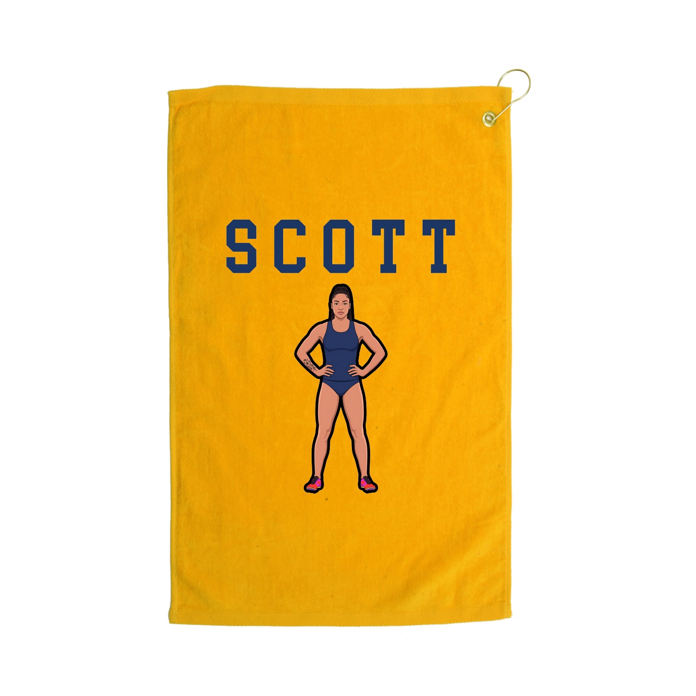 Golf Towel — Shirsey in Gold