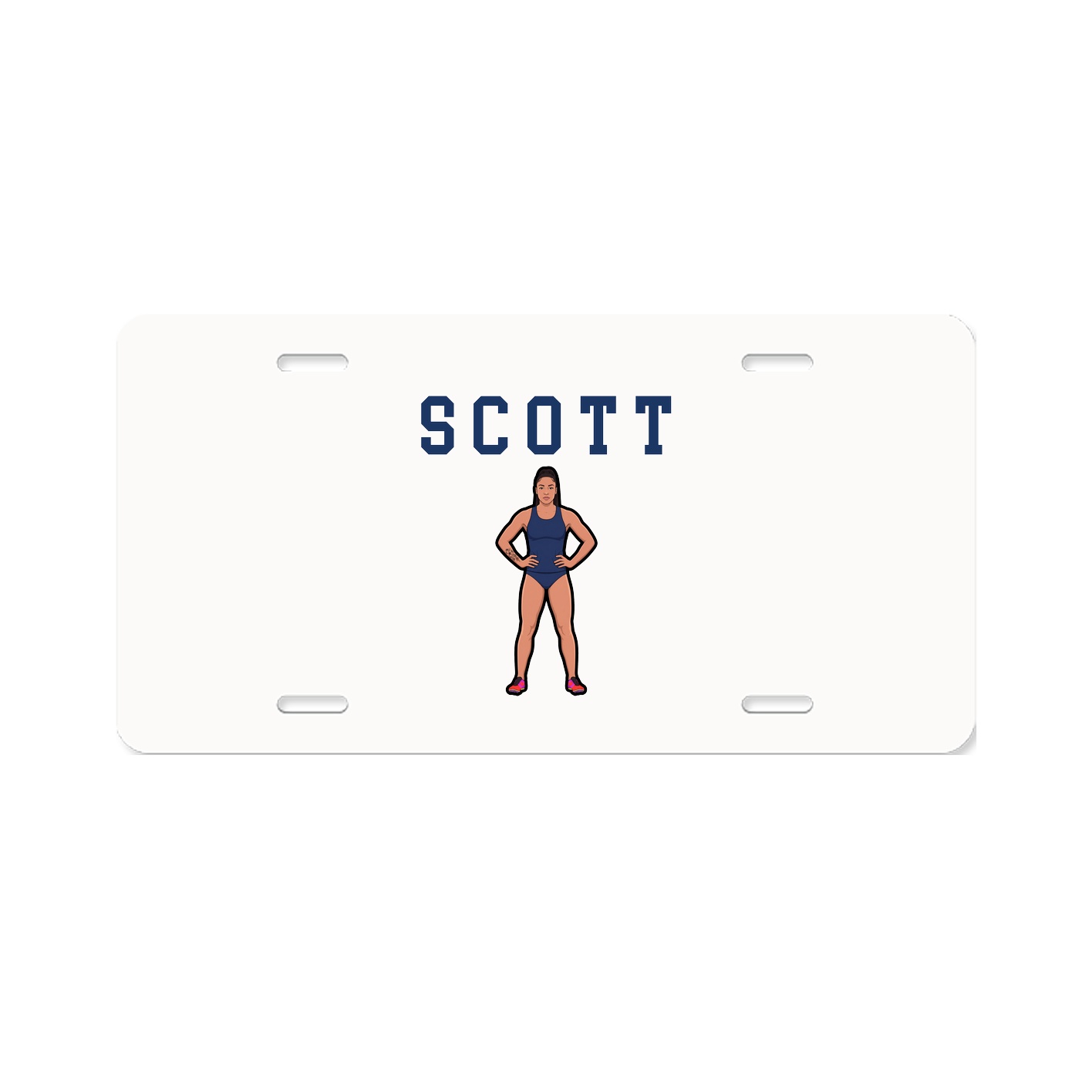 License Plate — Shirsey in Classic