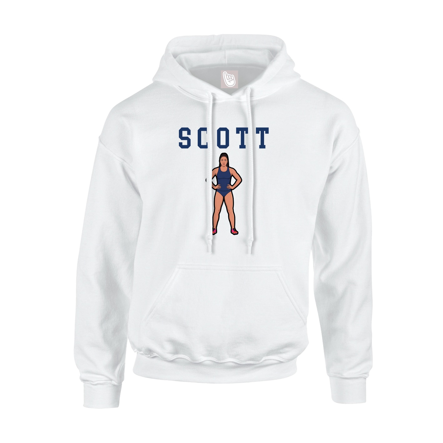 Youth Hoodie — Shirsey in White