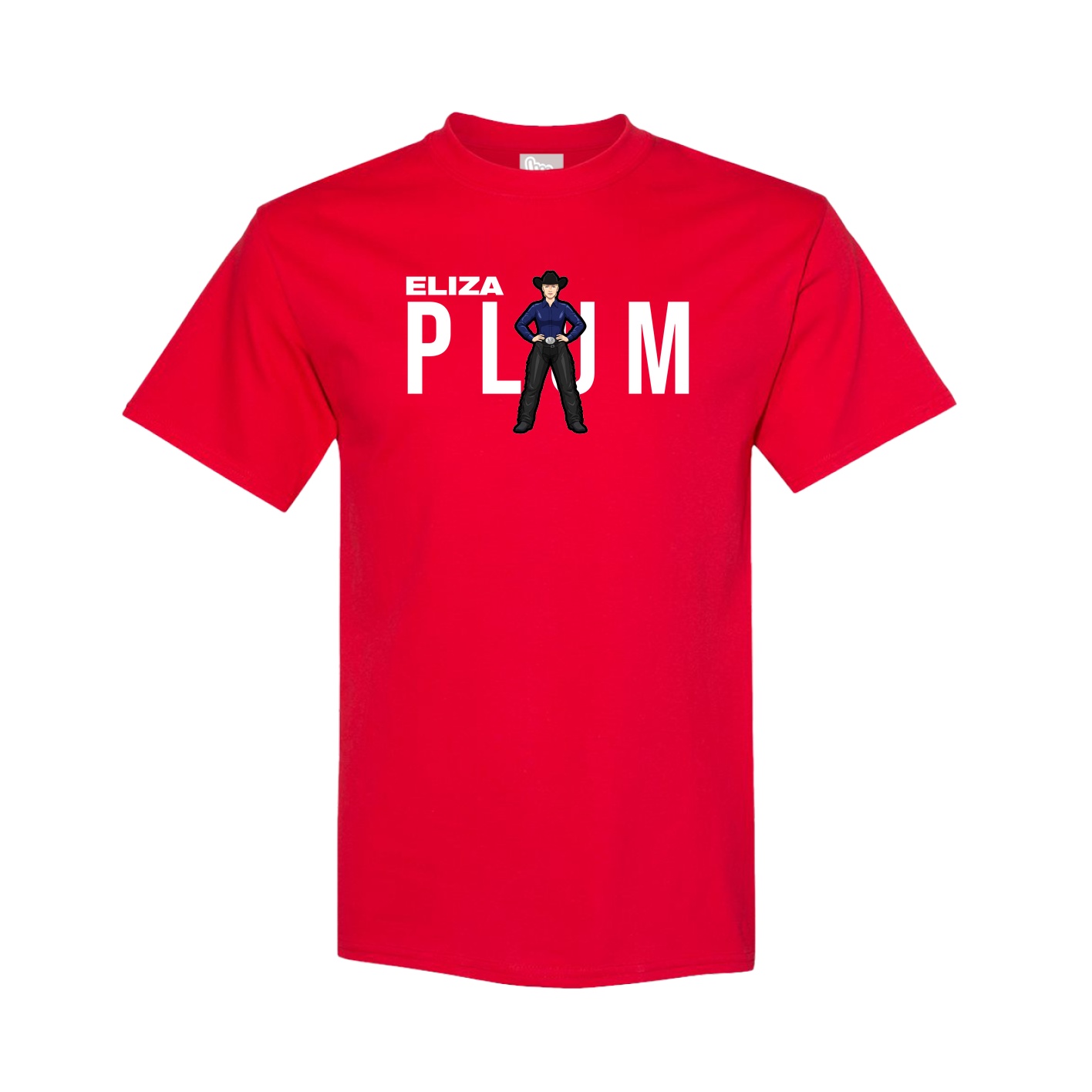 Youth Tee — Player Name in Red