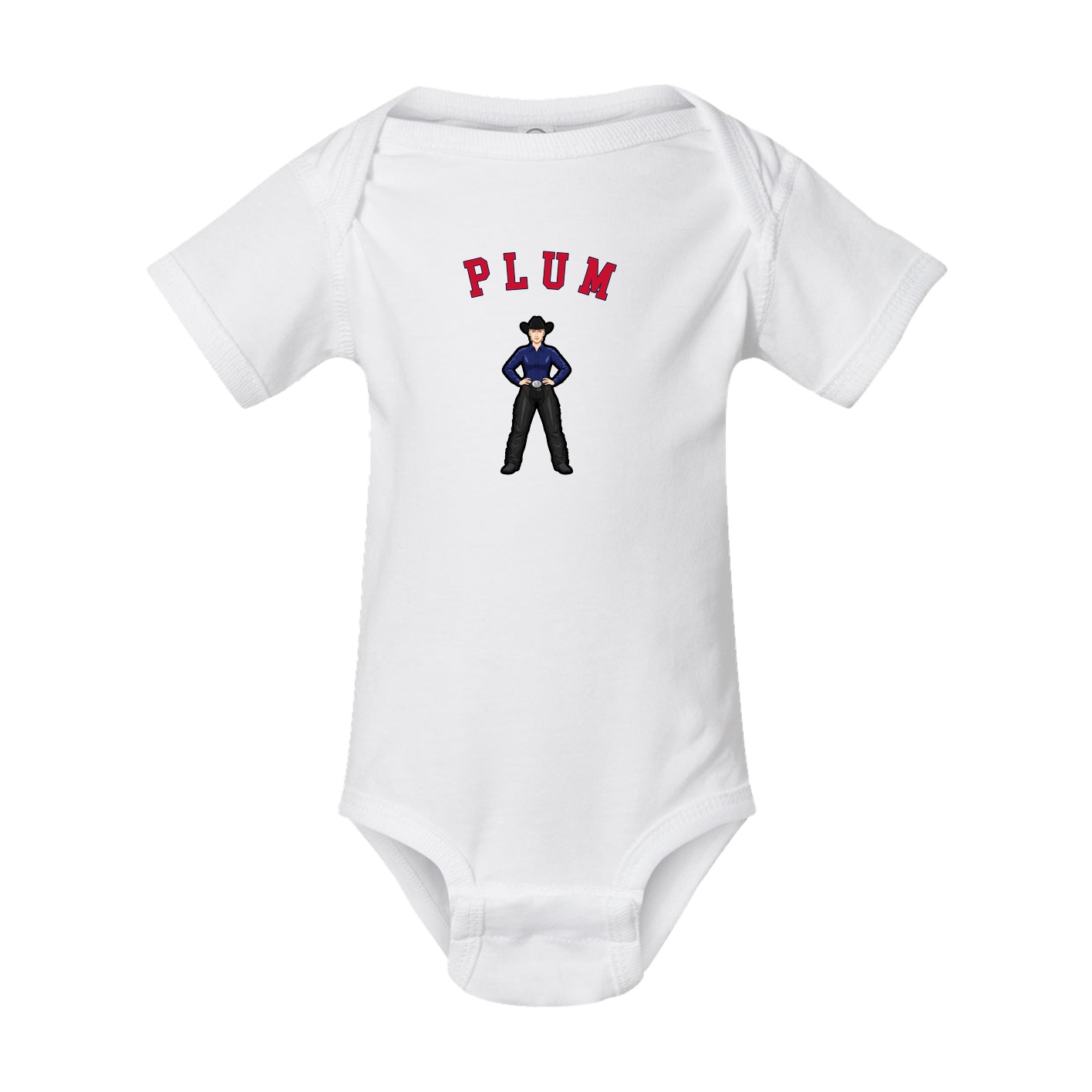 Baby Onesie — Shirsey Arch in White