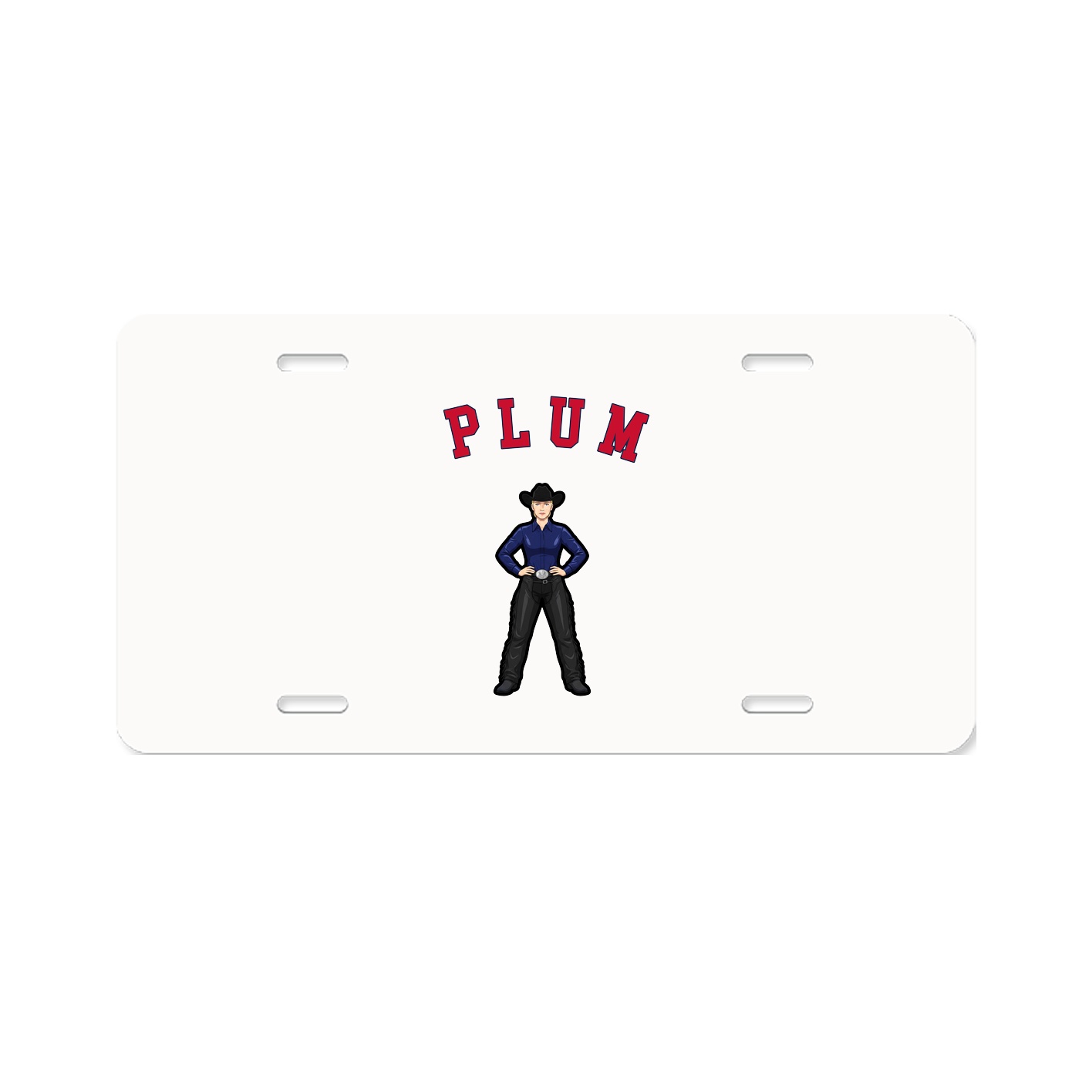 License Plate — Shirsey Arch in Classic