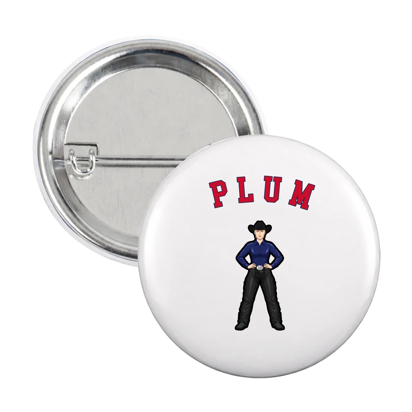 Game Day Button — Shirsey Arch in White