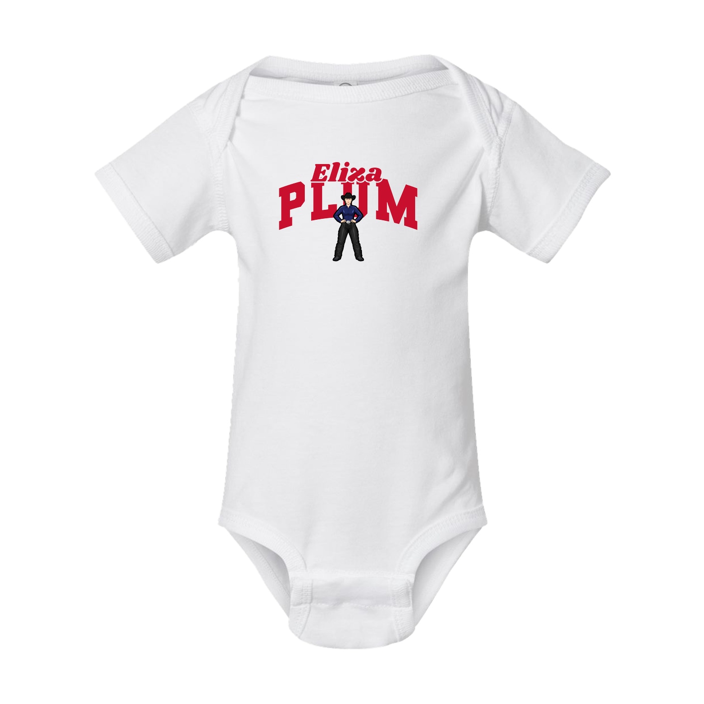 Baby Onesie — Signature Arch in White