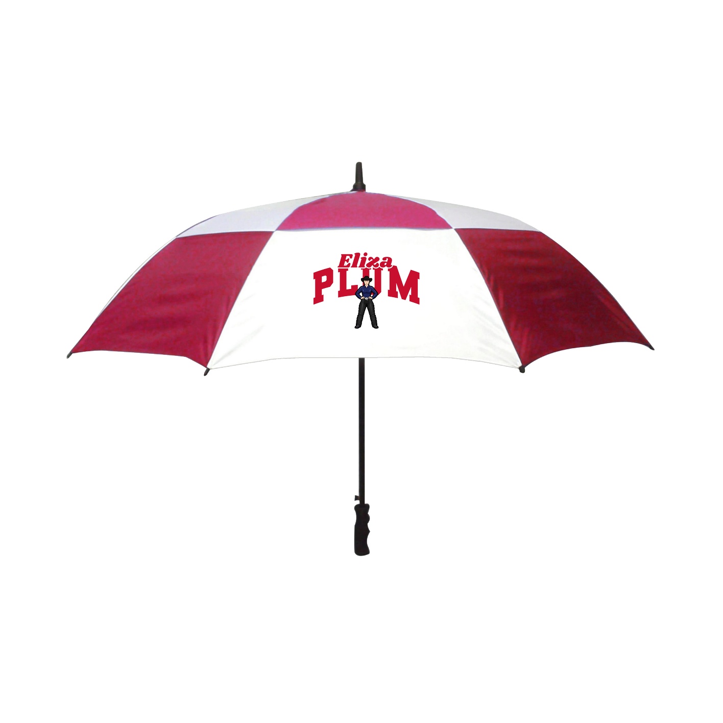 Golf Umbrella — Signature Arch in Red