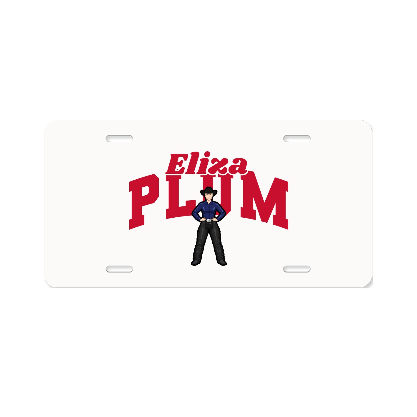 License Plate — Signature Arch in Classic