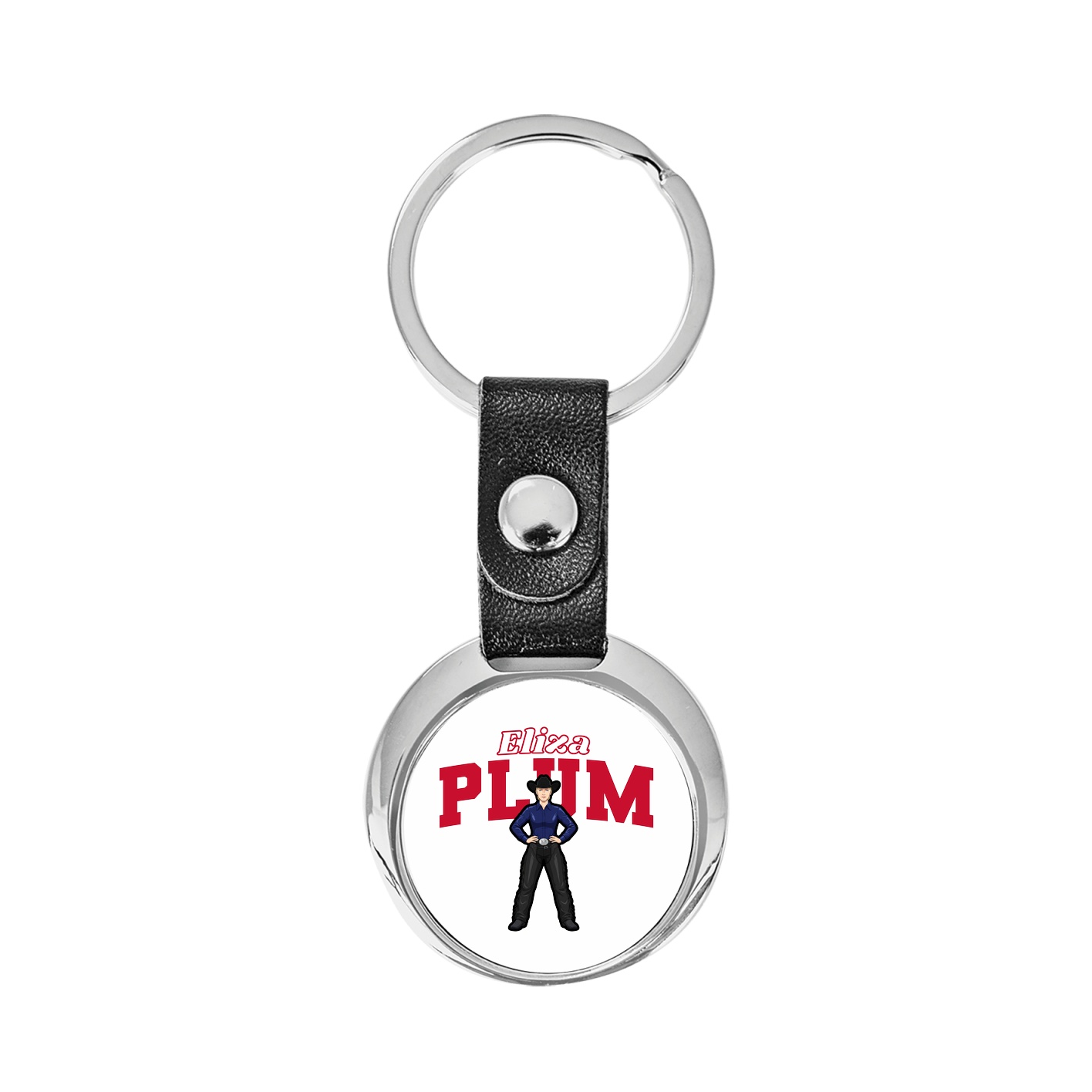 Key Chain — Name Arch in Classic