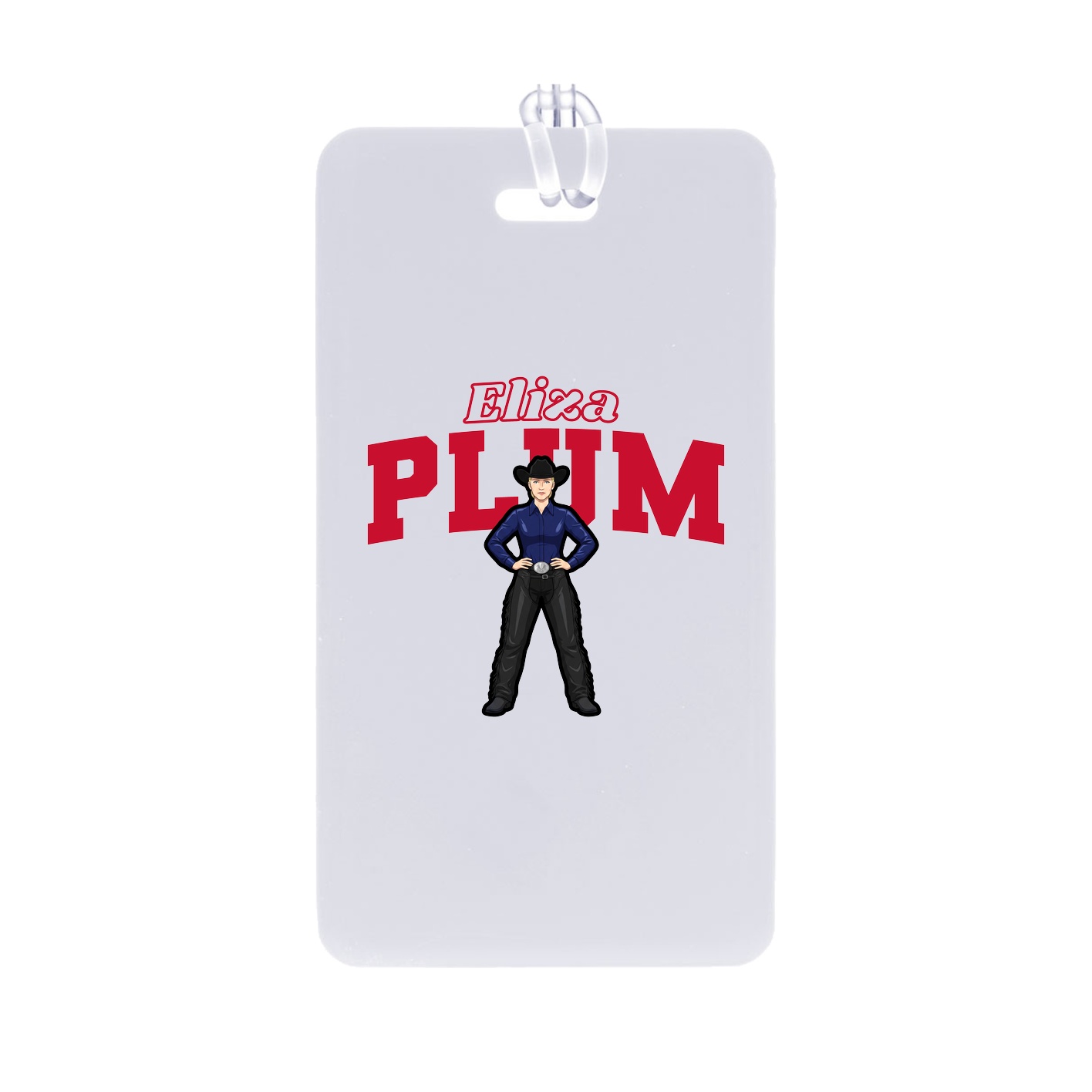 Bag Tag — Name Arch in Classic