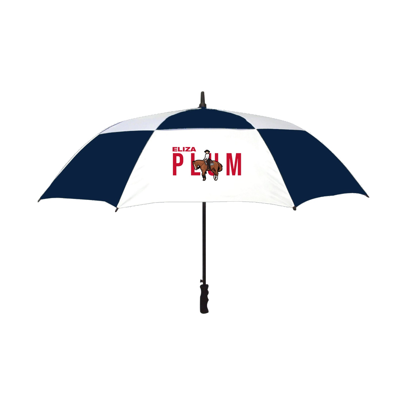 Golf Umbrella — Player Name in Navy